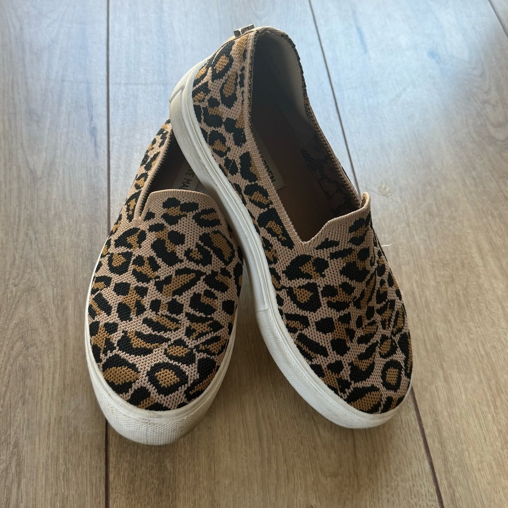 Steve Madden Leopard Print Slip-On Sneaker